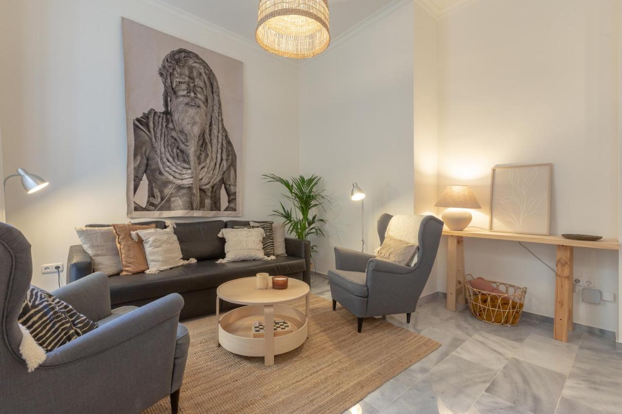 Puerta De Larios: Central Three-Bedroom Apartment With Balconies And Patio Málaga Eksteriør billede